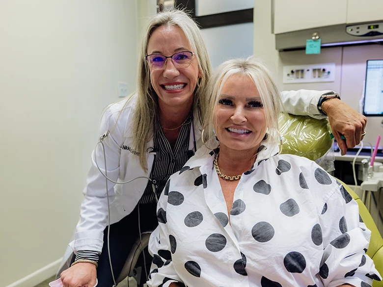 Dr. Green and her guest